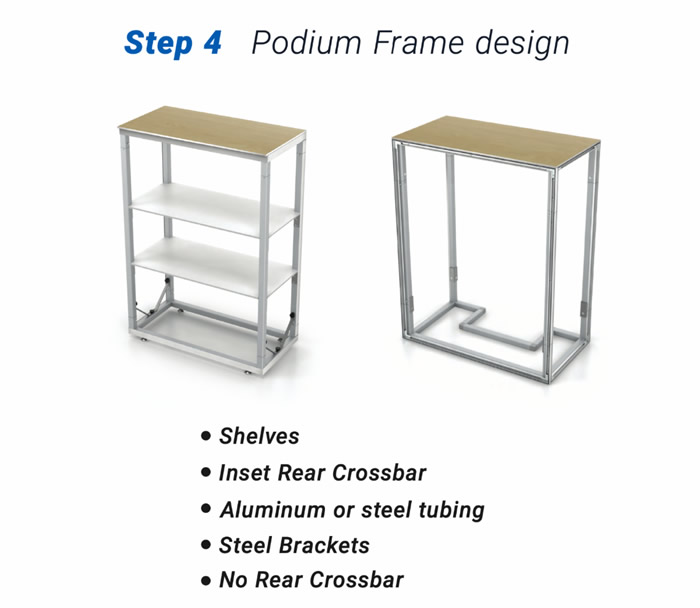 Custom Podiums Made to Order